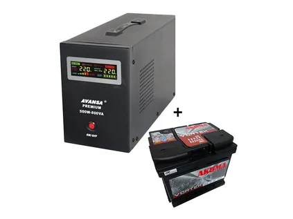 Avansa 500 W + baterija 46 Ah